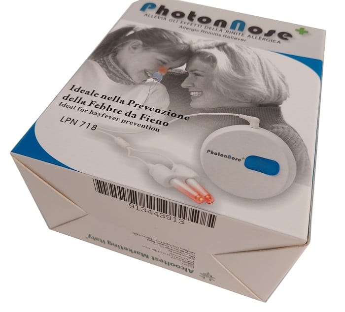 PHOTONOSE STRUMENTO ELETTROMEDICALE TRATTAMENTO RINITE
