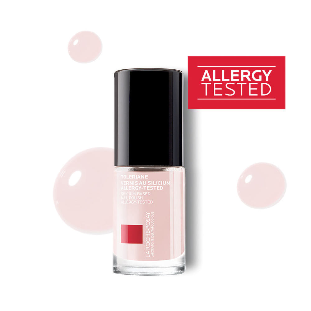 Smalto Toleriane al Silicio Rosé per unghie fragili, 6ml