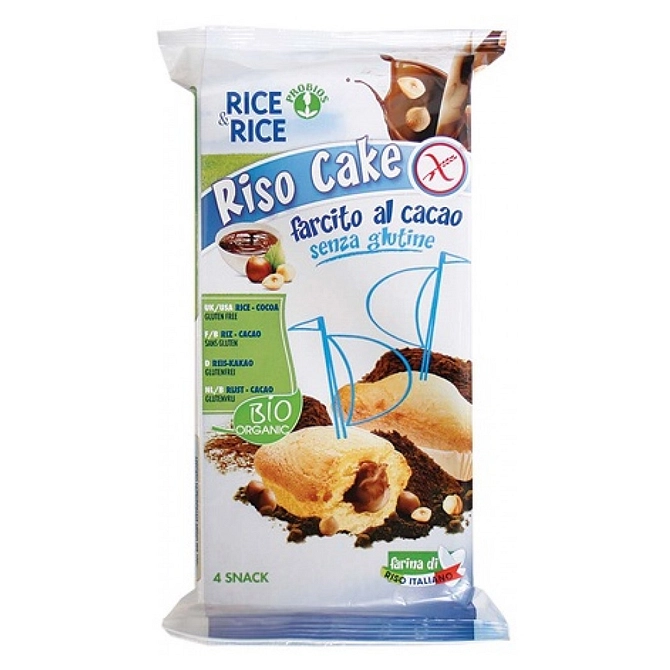 Rice&Rice Riso Cake Al Cacao 4 X 45 G