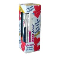 FORHANS OFFERTA SPECIALE FAMIGLIA DENTIFRICIO 2 PEZZI + SPAZZOLINO 2 PEZZI