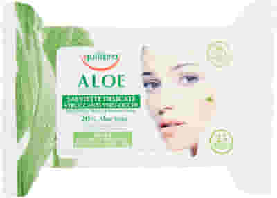 Salviette struccanti Aloe vera 20% con bisabololo, 25 pezzi