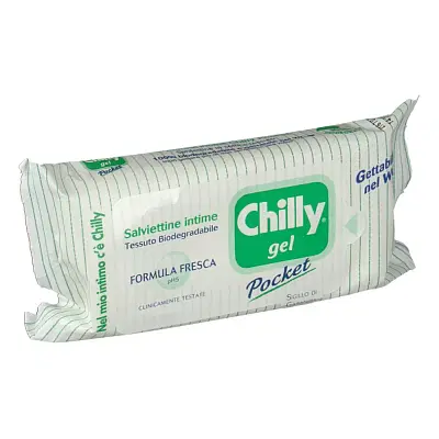 CHILLY SALVIETTE INTIME BIO GEL 12 SALVIETTE CHILLY SALVIETTE INTIME BIO GEL 12 SALVIETTE