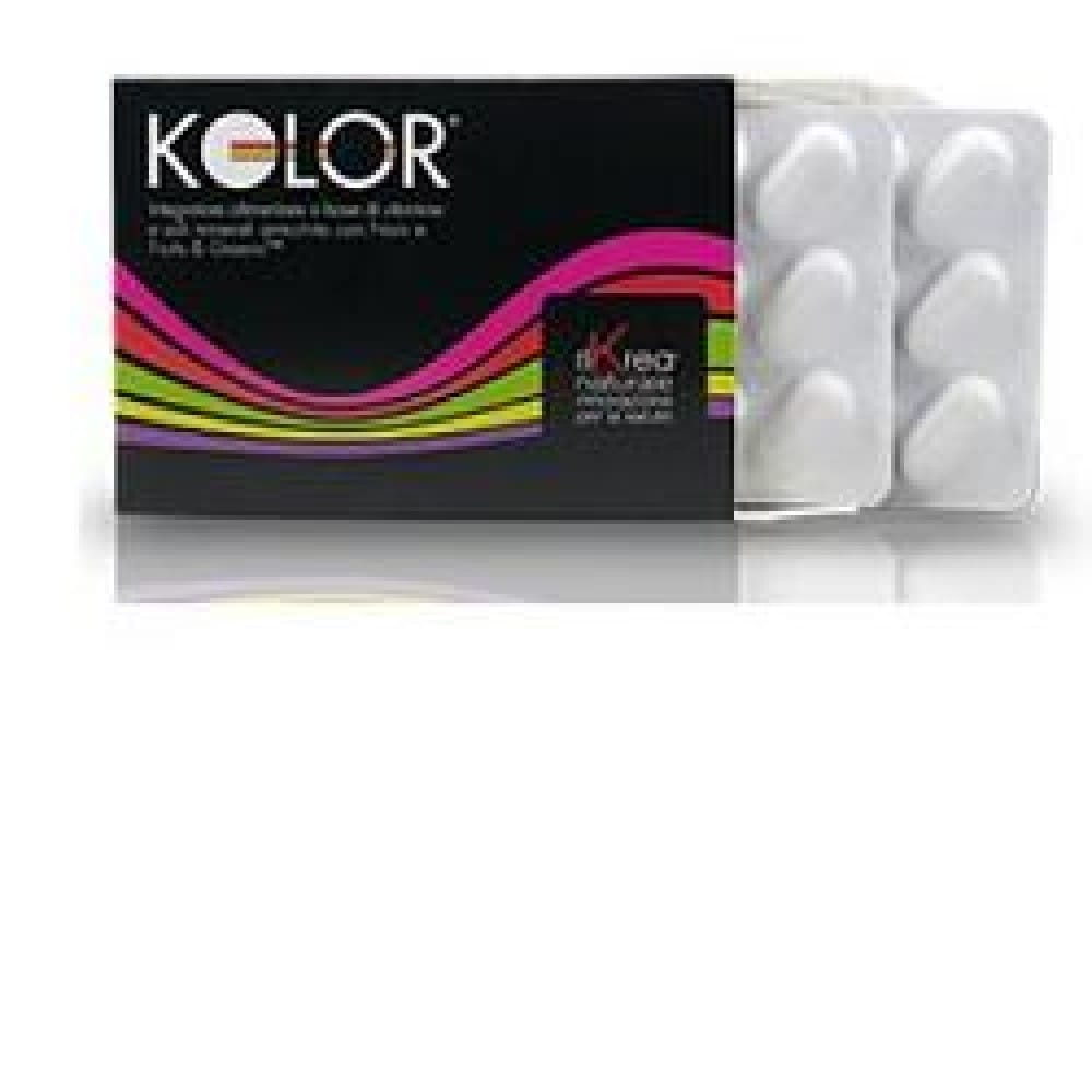 Integratore multivitaminico Rikrea Kolor, 30 compresse