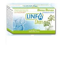 Integratore Linfa Dren per drenaggio, 10 flaconcini 100ml