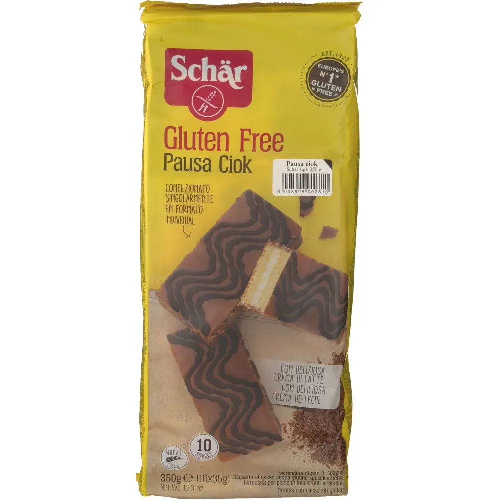 Merendine Schär Pausa Ciok senza glutine, 10 porzioni