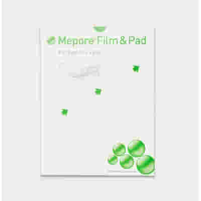 MEPORE FILM&PAD FILM DI POLIURETANO ADESIVO TRASPARENTE CON TAMPONE CENTRALE ASSORBENTE CM 9X20 5 PEZZI