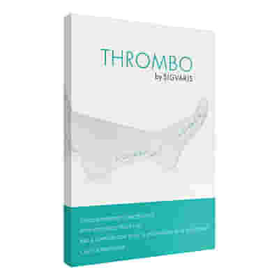 SIGVARIS THROMBO MONOCOLLANT CORTO PUNTA APERTA BIANCO S