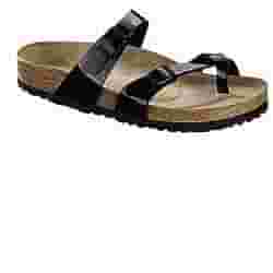 BIRKENSTOCK MAYARI BLACK BIRKO FLOR PATENT 37