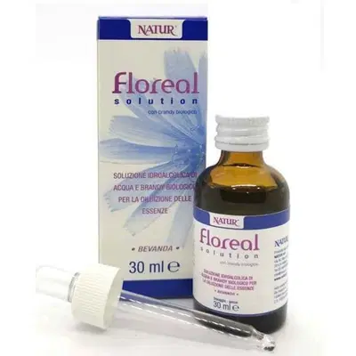 FLOREAL SOLUTION 30 ML SOLUZIONE ACQUA E BRANDY BIOLOGICO PER DILUIZIONE ESSENZE FLOREAL SOLUTION 30 ML SOLUZIONE ACQUA E BRANDY BIOLOGICO PER DILUIZIONE ESSENZE