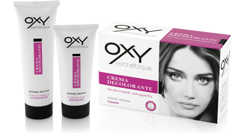 Crema decolorante Oxy Rapid per peli superflui 50+25ml