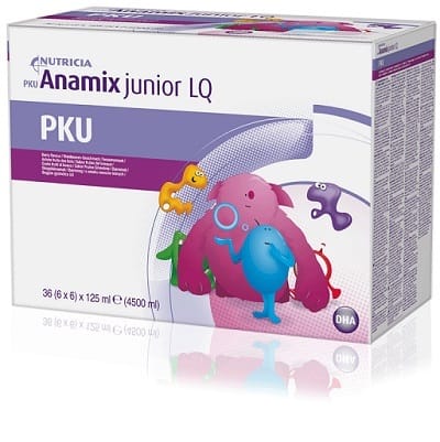 PKU ANAMIX JUNIOR LIQUID FRUTTI BOSCO 36 PEZZI