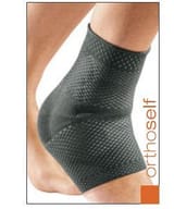 Cavigliera in maglia Malleowell 37 con inserti silicone, taglia L