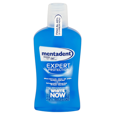 MENTADENT COLLUTORIO WHITE NOW 500 ML