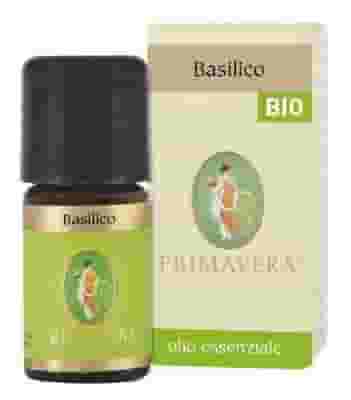 Olio Essenziale di Basilico BIO, 100% Puro 5ml