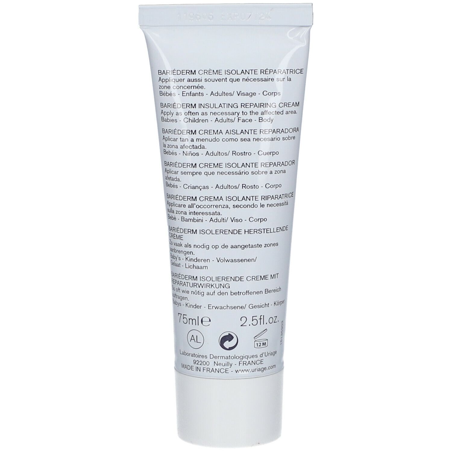 BARIEDERM CREMA 75 ML