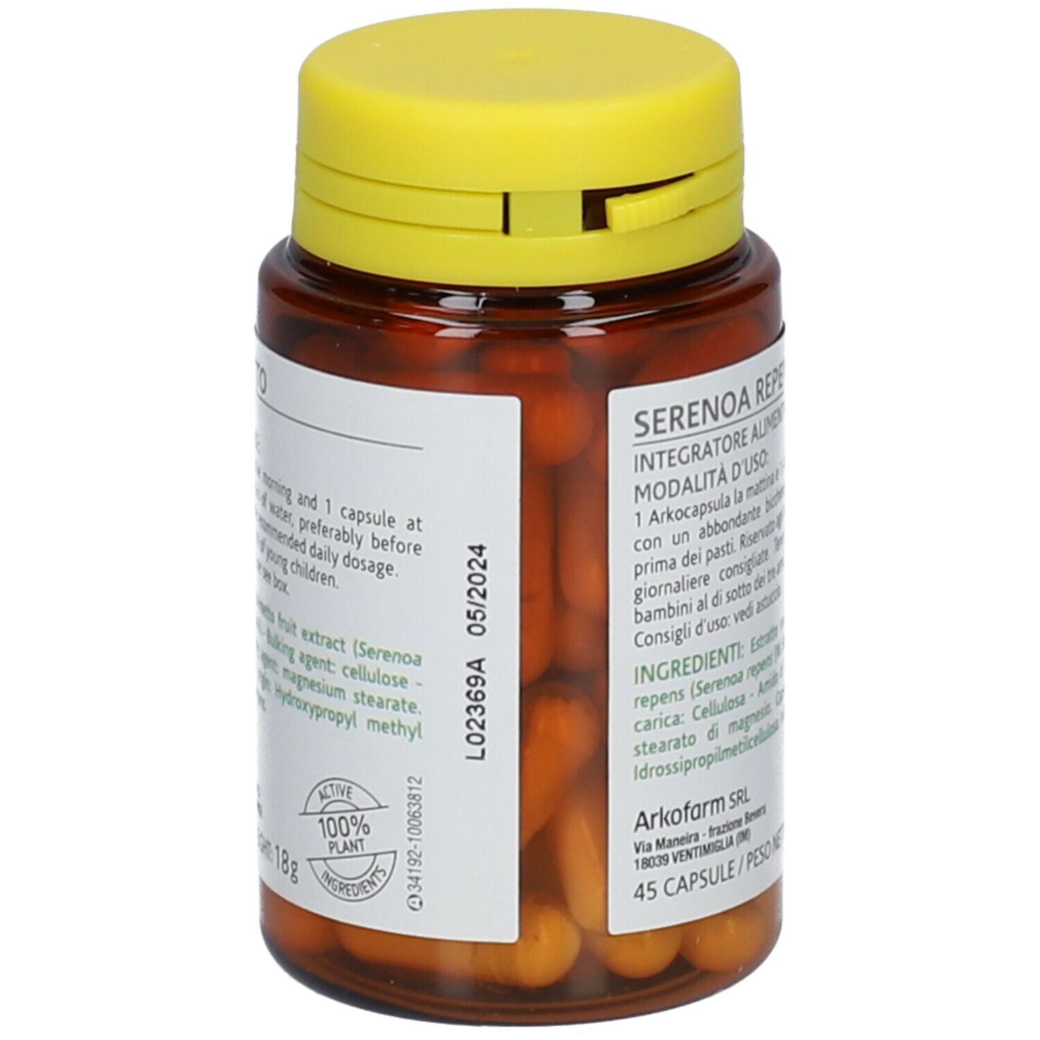 SERENOA REPENS 45 CAPSULE