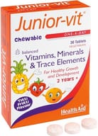 Integratore Juniorvit per Bambini, 30 Tavolette Masticabili