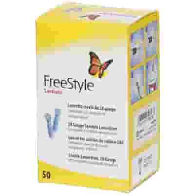 Lancette pungidito FreeStyle Gauge 28, 50 pezzi monouso