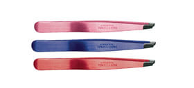 KALOS SOLINGEN PINZA INOX ROSSA
