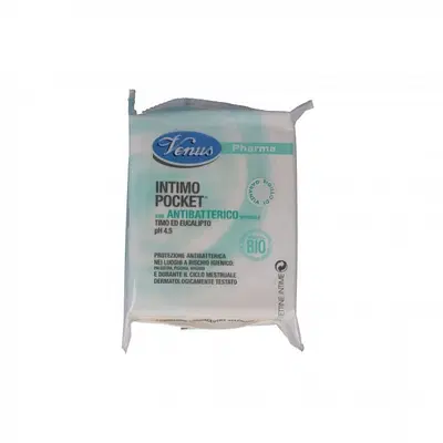 VENUS PHARMA INTIMO POCKET SALVIETTE 20 PEZZI VENUS PHARMA INTIMO POCKET SALVIETTE 20 PEZZI