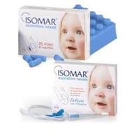 Filtri ricambio aspiratore nasale Isomar, 20 pezzi