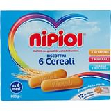 NIPIOL BISCOTTINI 6 CEREALI 800 G