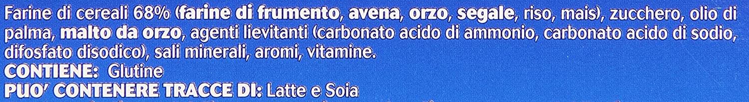 NIPIOL BISCOTTINI 6 CEREALI 800 G