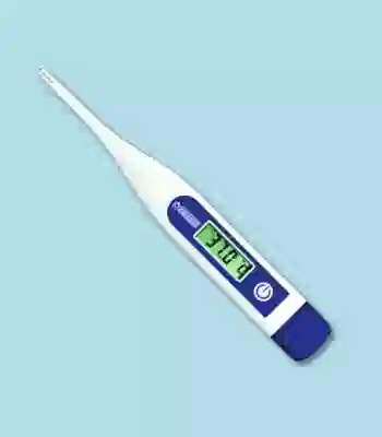 BREMED TERMOMETRO DIGITALE BD 1250 PUNTA RIGIDA RESISTENTE ALL'ACQUA LETTURA 60 SECONDI ALLARME FEBBRE AVVISO SONORO MEMORIZZAZIONE ULTIMA MISURAZIONE