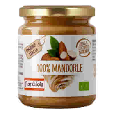 FIOR DI LOTO CREMA 100% DI MANDORLE TOSTATE 200 G