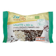 ZER%GLUTINE GALLETTE DI RISO CON CIOCCOLATO FONDENTE E COCCO