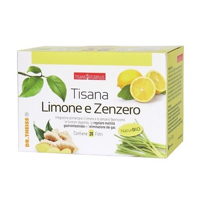 Naturplus Tisana Limone/Zenzero 20 Filtri