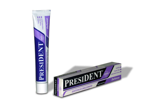 PRESIDENT DEFENSE DENTIFRICIO CON ESETIDINA 75 ML