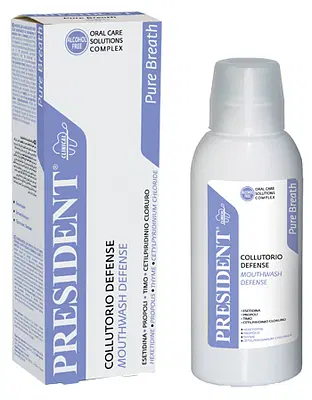 PRESIDENT DEFENSE COLLUTORIO CON ESETIDINA 250 ML PRESIDENT DEFENSE COLLUTORIO CON ESETIDINA 250 ML