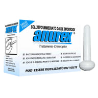 SISTEMA CRIOTERAPICO PER TRATTAMENTO LOCALE DI EMORROIDI COMPOSTO DA CONTENITORE, DISPOSITIVO E LUBRIFICANTE ANUREX