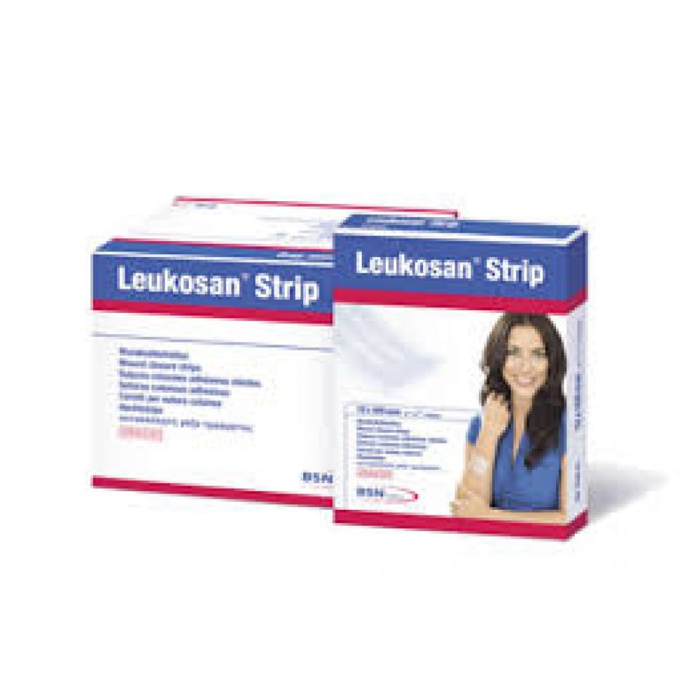 Cerotti per sutura Leukosan Strip 3x75mm, 10 pezzi