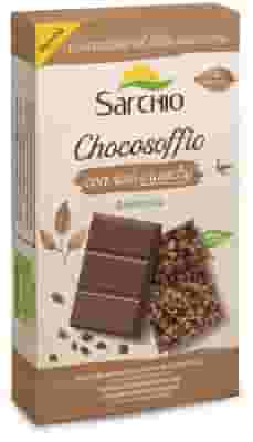 Barrette Chocosoffio cioccolato latte e riso croccante, 3x25g