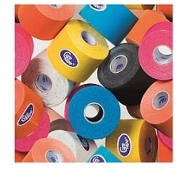 Nastro kinesiologico Cure Tape nero ipoallergenico 5x500 cm