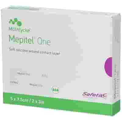 MEDICAZIONE DI CONTATTO TRASPARENTE NON ASSORBENTE CON STRATO DI CONTATTO MEPITEL ONE 5X7,5CM 10 PEZZI ARTICOLO 289100