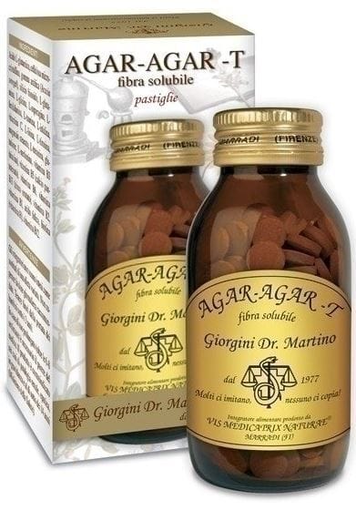 Integratore Agar Agar T 180 pastiglie per l'intestino