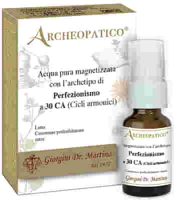 ARCHEOPATICO ACQUA PURA MAGNETIZZATA CON ARCHETIPO PERFEZIONISMO A 30 CICLI ARMONICI 10 ML