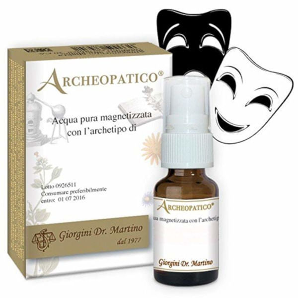 ARCHEOPATICO ACQUA PURA MAGNETIZZATA CON ARCHETIPO ANGOSCIA ESISTENZIALE A 30 CICLI ARMONICI 10 ML