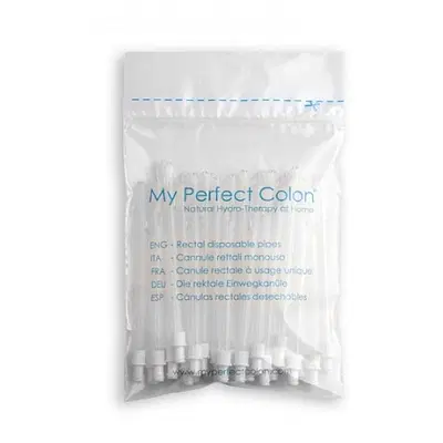 CANNULA RETTALE MONOUSO RICAMBIO MY PERFECT COLON 30 PEZZI CANNULA RETTALE MONOUSO RICAMBIO MY PERFECT COLON 30 PEZZI