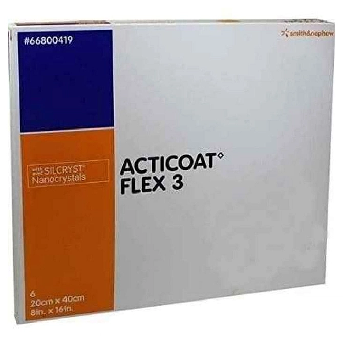 Medicazione Speciale Attiva Acticoat Flex 3 Cm 5 X5 5 Pezzi Articolo 66800396