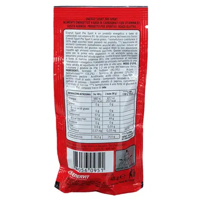 ENERVIT PRESPORT GELATINA ARANCIA 1 PEZZO ENERVIT PRESPORT GELATINA ARANCIA 1 PEZZO