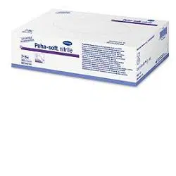 GUANTO DA ESPLORAZIONE PEHA SOFT IN NITRILE SENZA POLVERE M 100 PEZZI GUANTO DA ESPLORAZIONE PEHA SOFT IN NITRILE SENZA POLVERE M 100 PEZZI