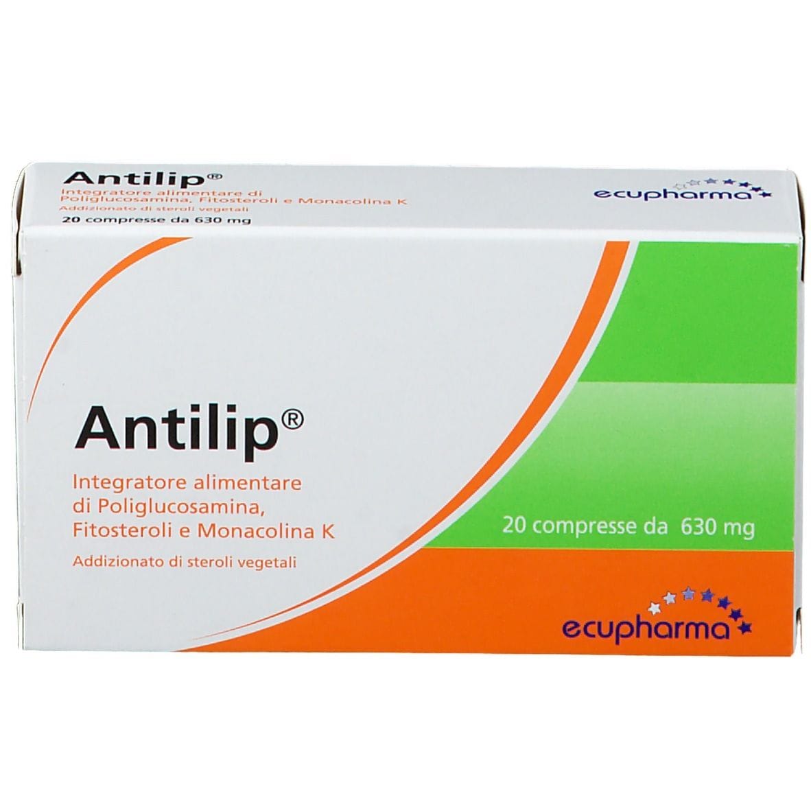 Integratore Antilip per il colesterolo, 20 compresse