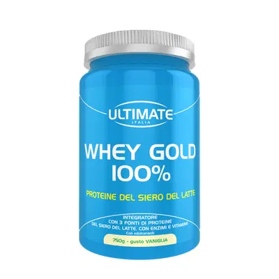 ULTIMATE WHEY GOLD 100 % VANIGLIA 750 G ULTIMATE WHEY GOLD 100 % VANIGLIA 750 G
