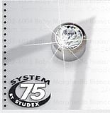 SYSTEM75 BRILLANTINO CRISTALLO 3MM ACCIAIO