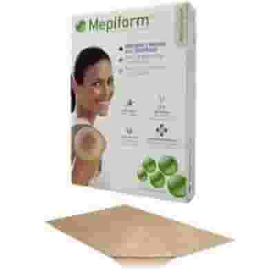 MEDICAZIONE MEPIFORM ATRAUMATICA PER CICATRICI E CHELOIDI NON STERILE 4X30 CM 5 PEZZI