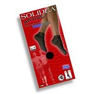 Mini-calza Solidea Active Power micromassaggiante, nero tg 2-M